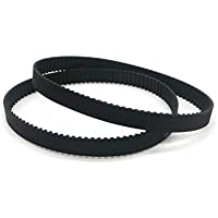 WNJ-Tool- 1pc GT2 Timing polea de la Correa 2GT-300-302-308-320-336-348-350-360-376-386-390 de Lazo Cerrado del cinturón…